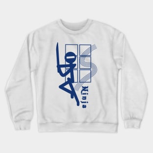 Stickman Ninja Crewneck Sweatshirt